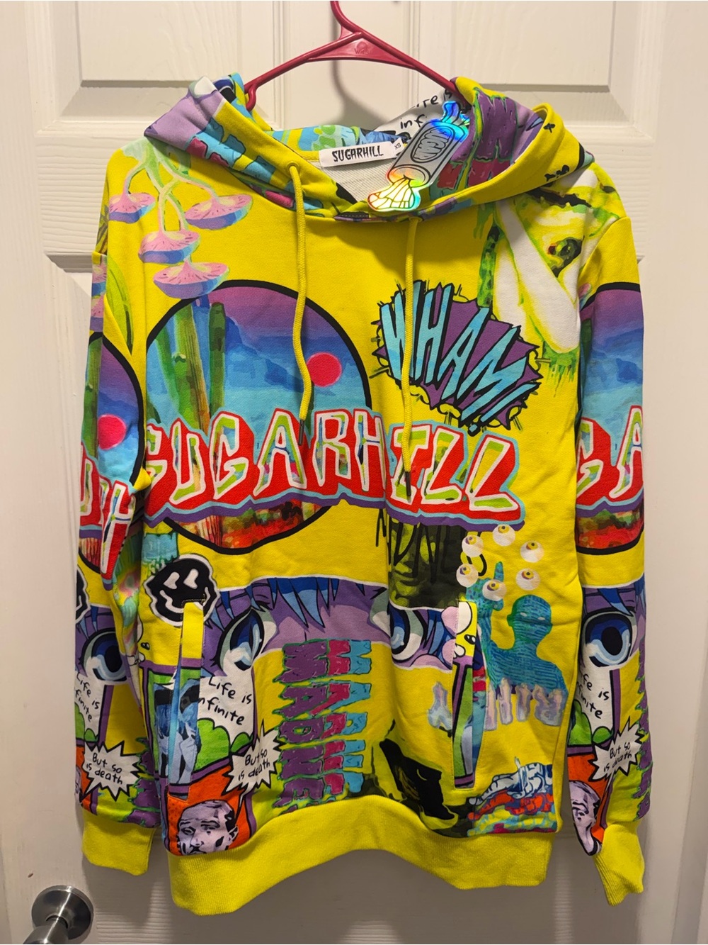 Sugarhill Bright Yellow Graphic Hoodie